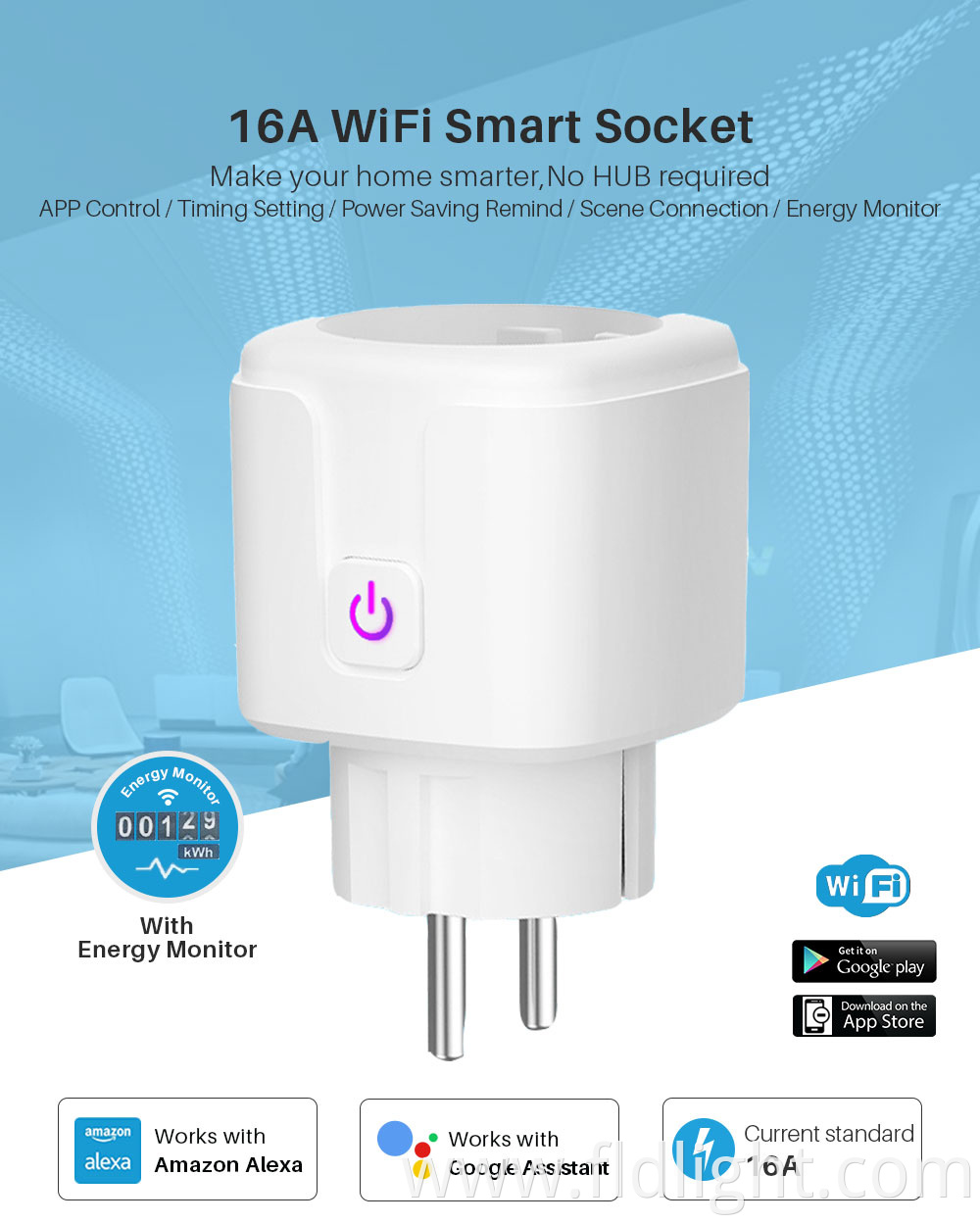 APP Remote Control Smart Power Plug Wifi 